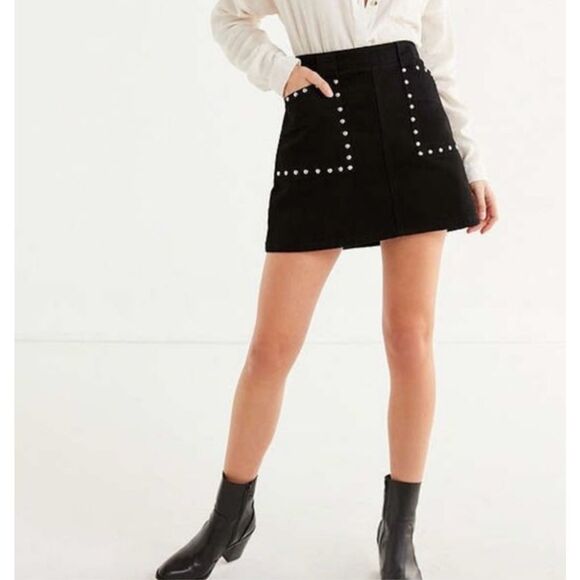 BDG Aline Studded Mini Skirt - Picture 1 of 8